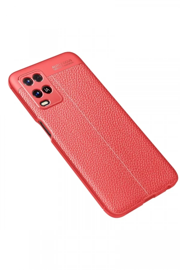 A54 4G Kılıf Auto Focus Kapak - Kırmızı