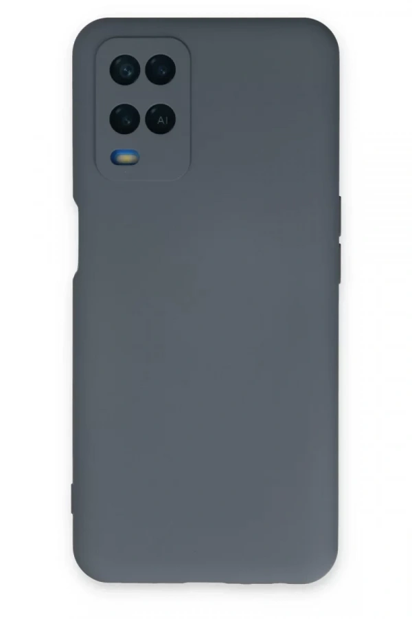 A54 4G Kılıf Nano içi Kadife Silikon - Gri