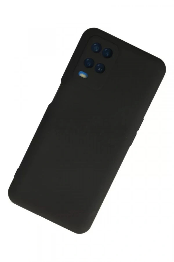 A54 4G Kılıf Nano içi Kadife Silikon - Siyah