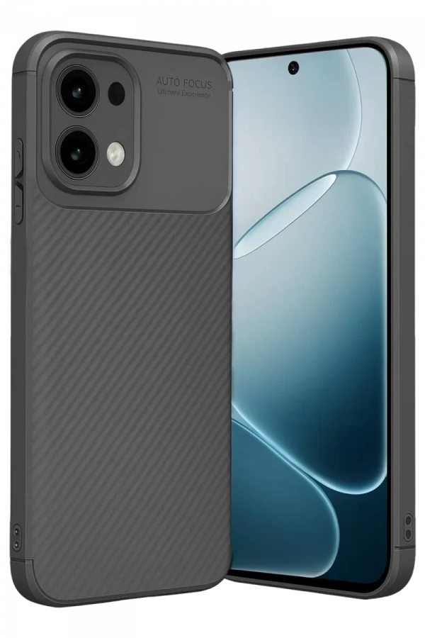 A6 Pro 4G Auto Focus Karbon Kapak - Gri