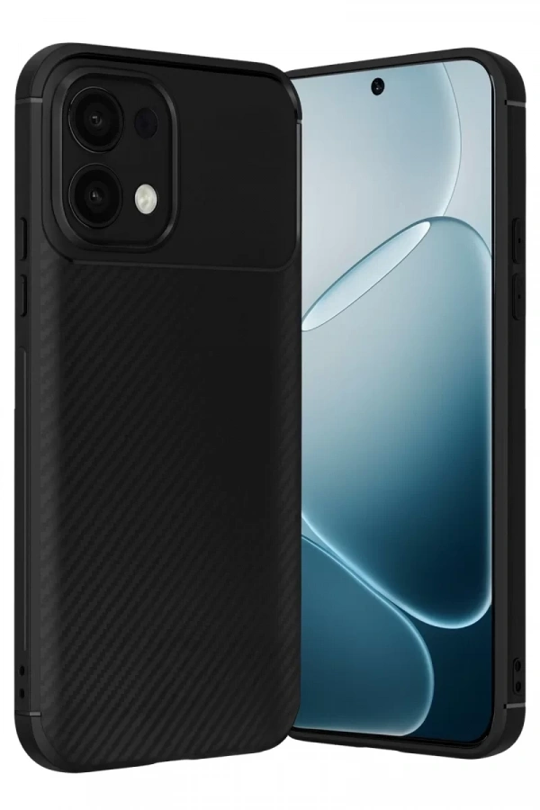A6 Pro 4G Auto Focus Karbon Kapak - Siyah