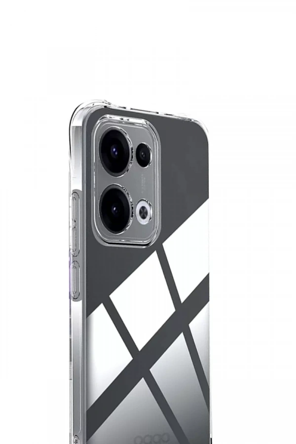 A6 Pro 4G Lüx Şeffaf Silikon - Şeffaf