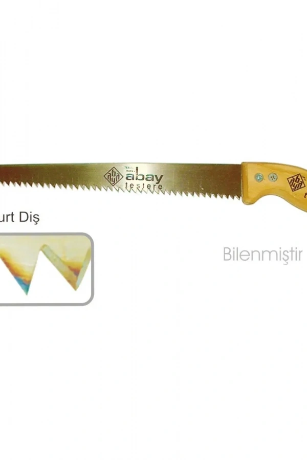 Abay Kurt Diş Bağ Testere 35 cm - Ahşap Sap