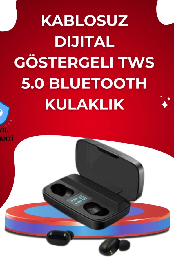 ABS Gövdeli, Hafif ve Uzun Ömürlü Bluetooth Kulaklık