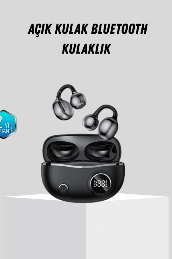 Açık Kulak Bluetooth Kulaklık 5.4 APTX Destekli Ergonomik Tasarım