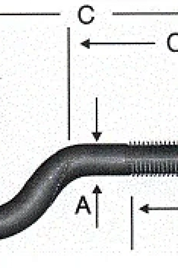 Açık Metrik Kanca M5 / 21x80 - 100 Adet