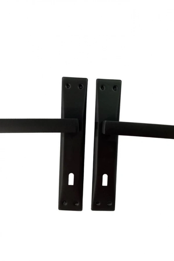 Adil Riva Mat Siyah Oda Kapı Kolu