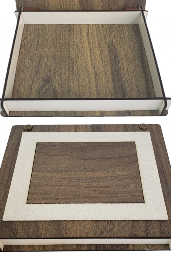 Ahşap Derili Hediye Kutusu