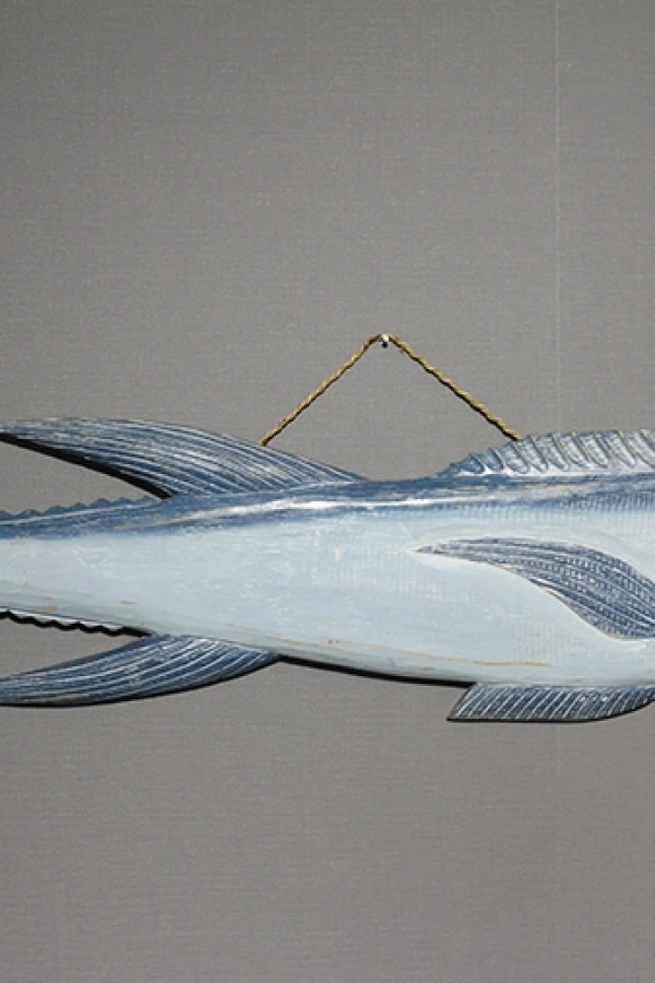 Ahşap Duvara Asmalı Balık Pano