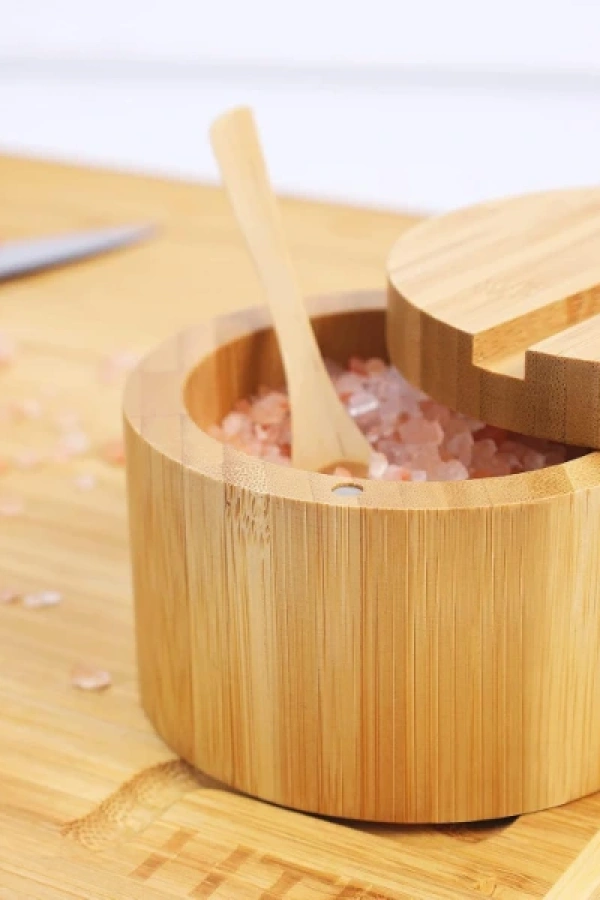 Ahşap Kaşıklı Baharatlık