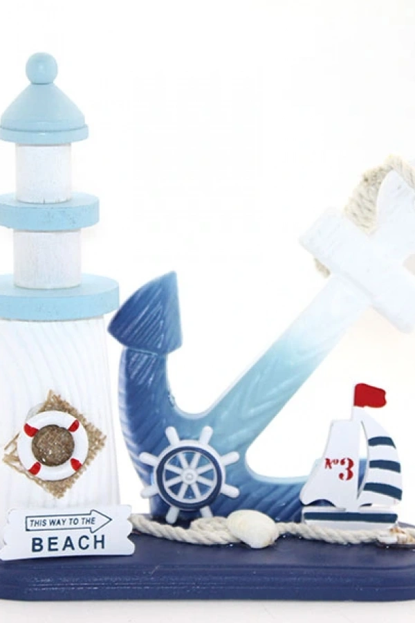 Ahşap Marin Çapalı Deniz Feneri