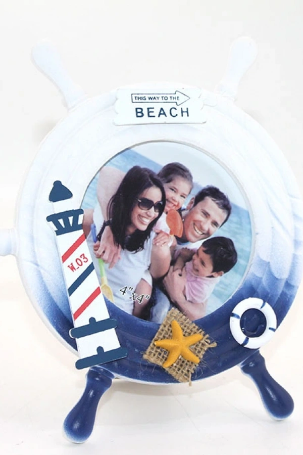 Ahşap Marin Dümenli Çerçeve Model 2