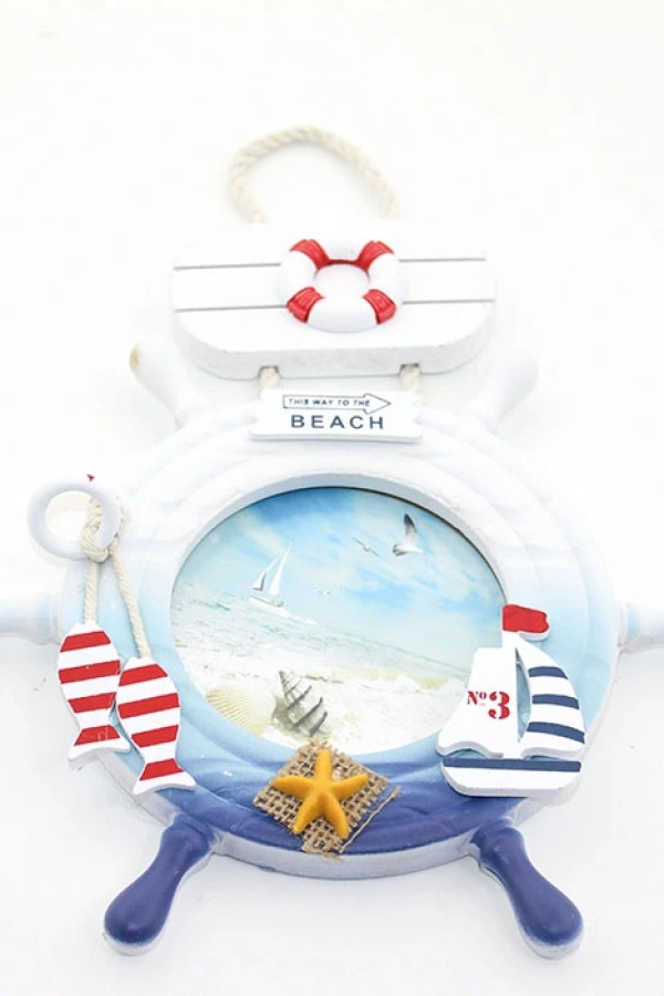 Ahşap Marin Dümenli Çerçeve Model 3