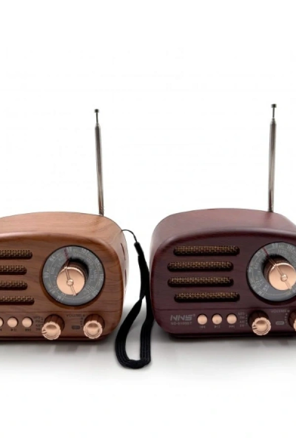Ahşap Retro Radyo