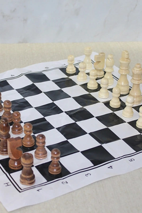 Ahşap Satranç Taşı 9 Cm