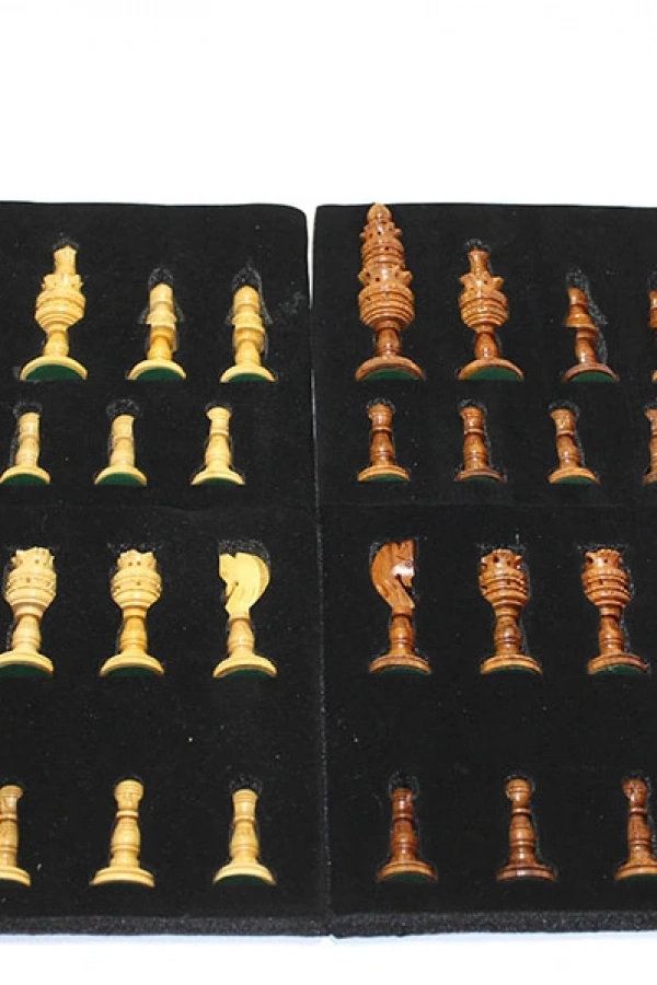 Ahşap Satranç Taşı No 1