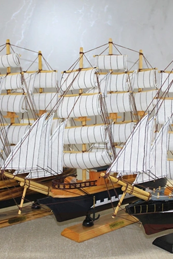 Ahşap Yelken Gemi Model 2