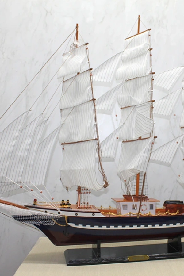Ahşap Yelken Gemi Model 4