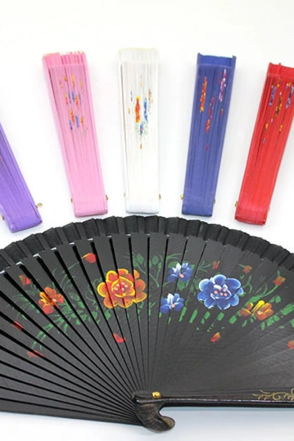 Ahşap Yelpaze Çift Taraflı