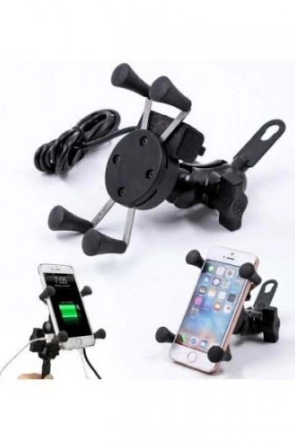 Ahtapot Motorsiklet Telefon Tutucu
