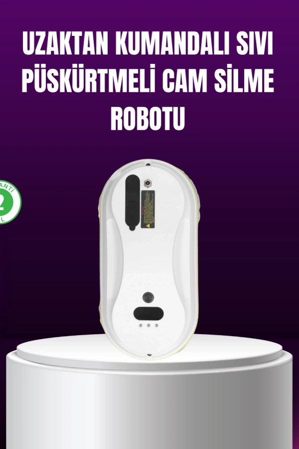 AI Akıllı Rotalı Otomatik Cam Temizleme Robotu