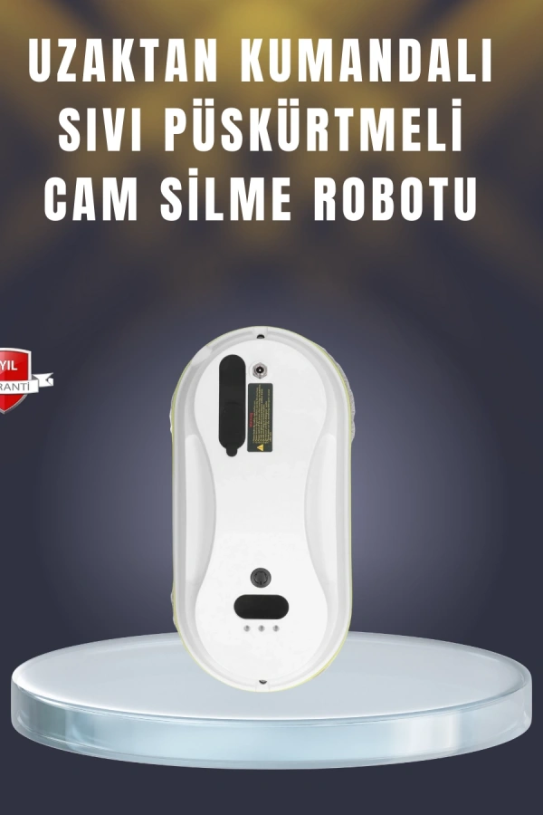 AI Akıllı Rotalı Otomatik Cam Temizleme Robotu