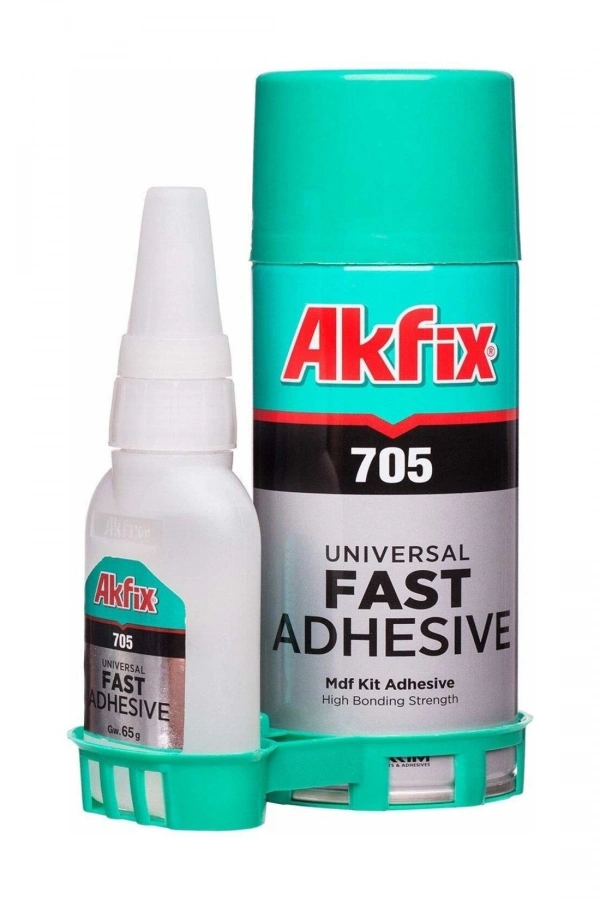 Akfix Hızlı Yapıştırıcı 200 ml + 50 gr Set