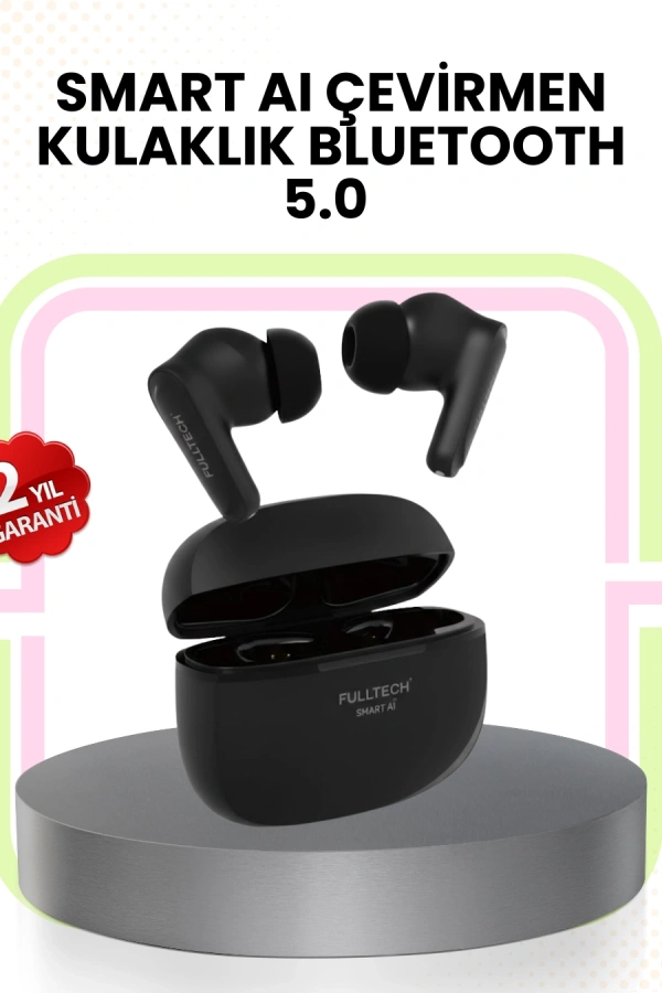 Akıllı Çeviri Destekli Bluetooth Kulaklık Profesyonel Ses Deneyimi