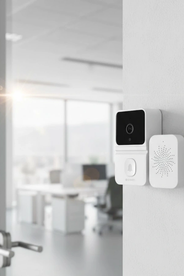 Akıllı Ev Uyumlu Kapı Zili 800mAh Bataryalı Gece Görüşlü