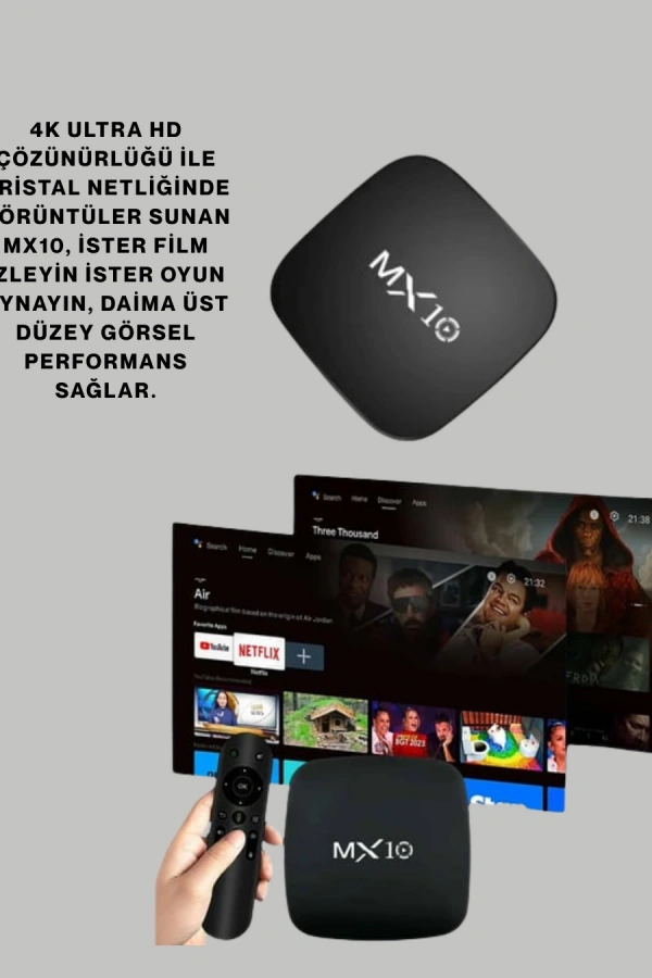 Akıllı TV Dönüşümü 4K UHD Medya Oynatıcı
