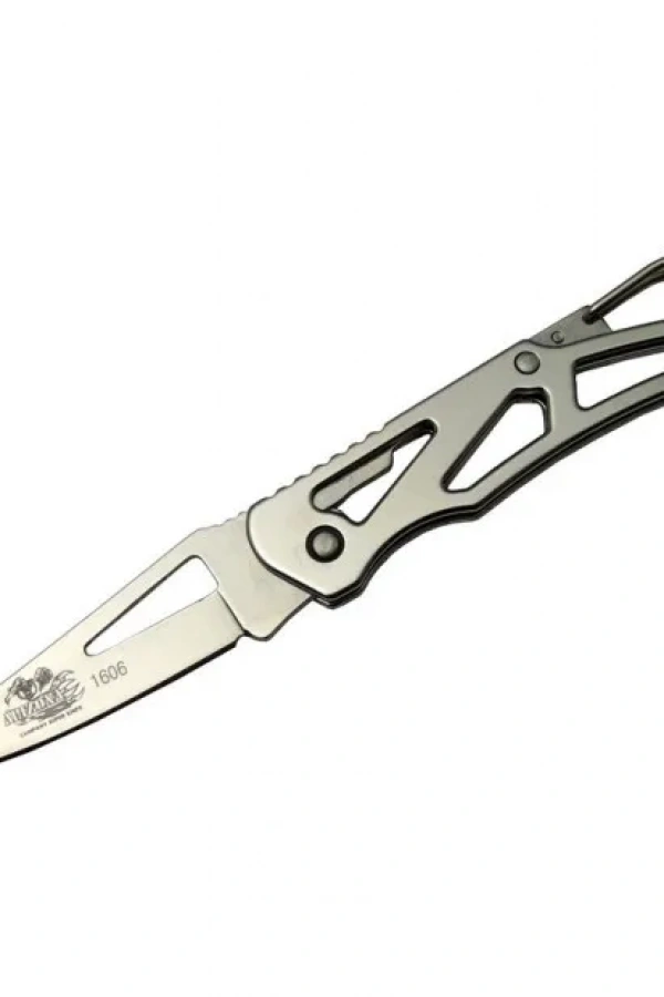 Alaska 1606 Metal Mini Çakı 14 cm Manuel, Kemerlikli