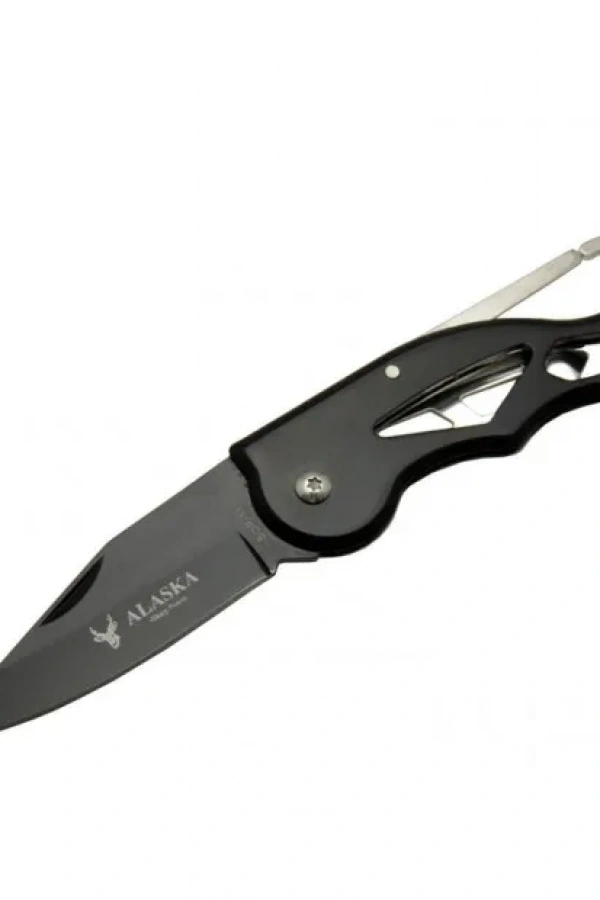 Alaska SDR-11A Kilitli Çakı Black  15,5 cm Manuel, Kemerlikli