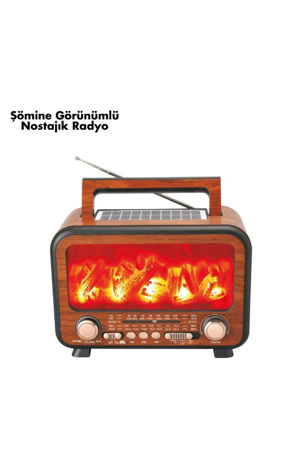 Alev Efektli Bluetooth Hoparlör