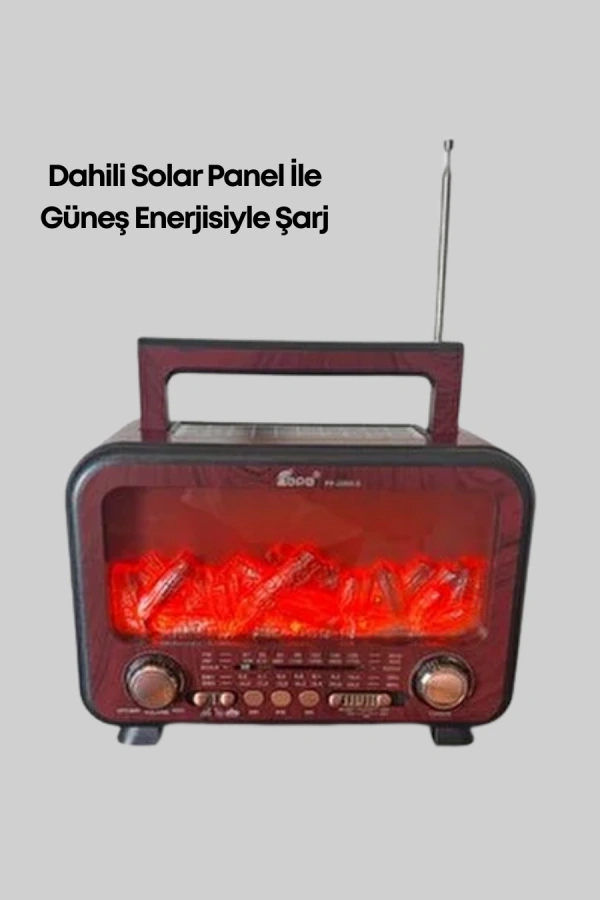 Alev Efektli Bluetooth Hoparlör