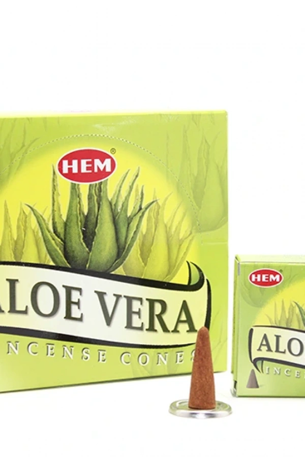 Aloe Vera Aromalı Konik Tütsü
