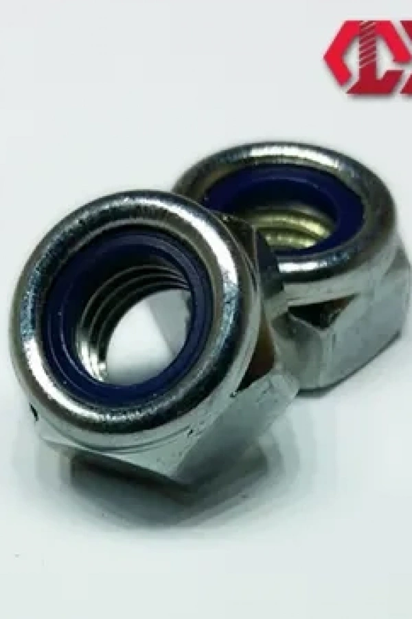 Altıköşe Fiberli Somun M10 - 100 Adet