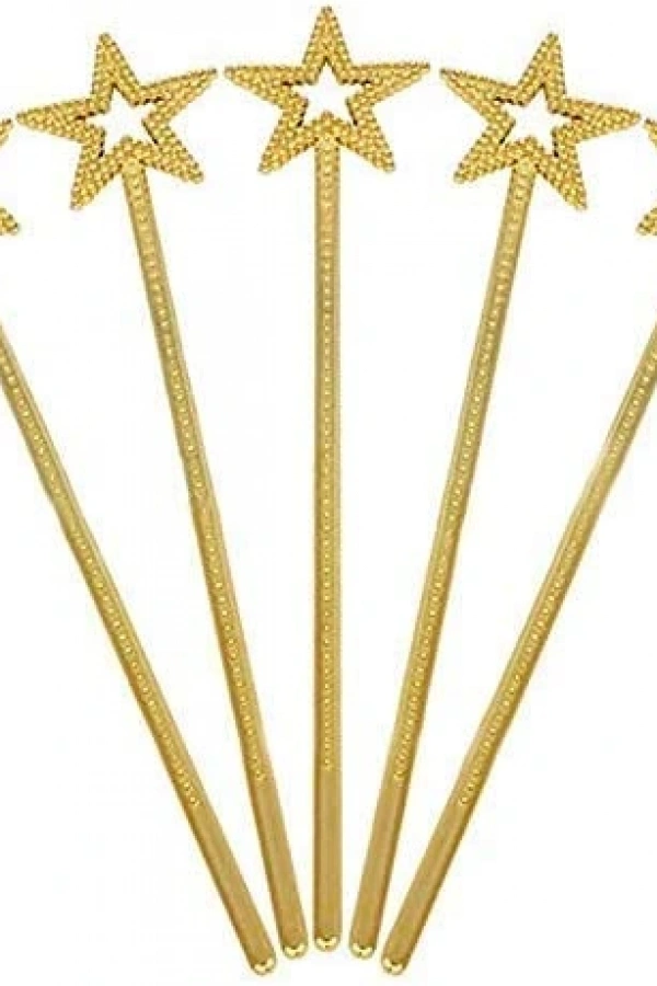 Altın Renk Yıldız Peri Asası