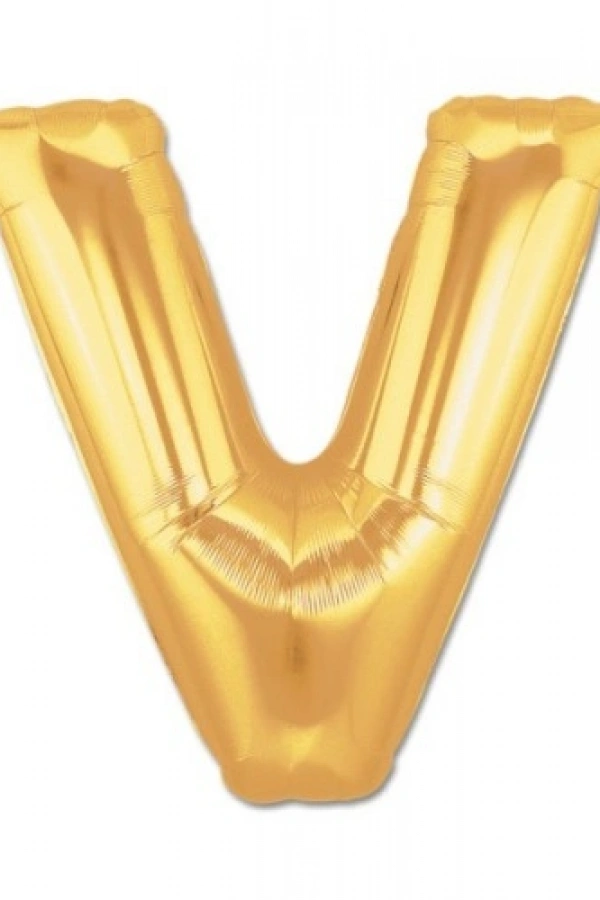 Altın Sarısı Folyo Harf Balon 1 Metre