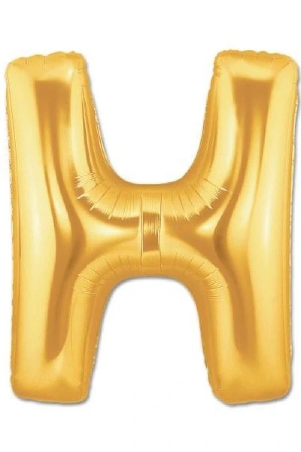 Altın Sarısı Folyo Harf Balon 1 Metre