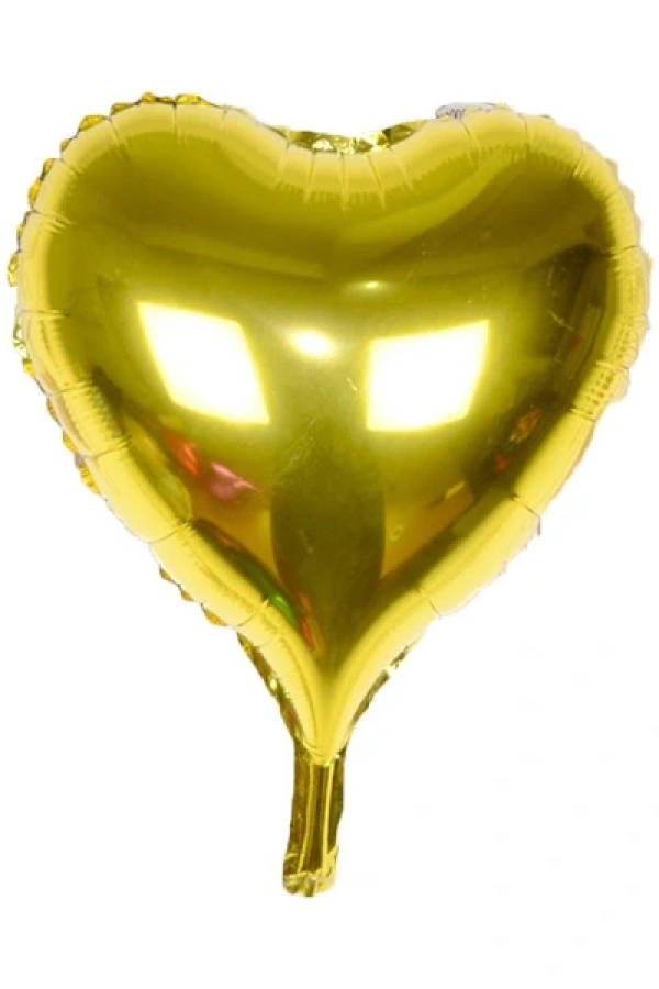 Altın Sarısı Uçan Folyo Balon 80 Cm.