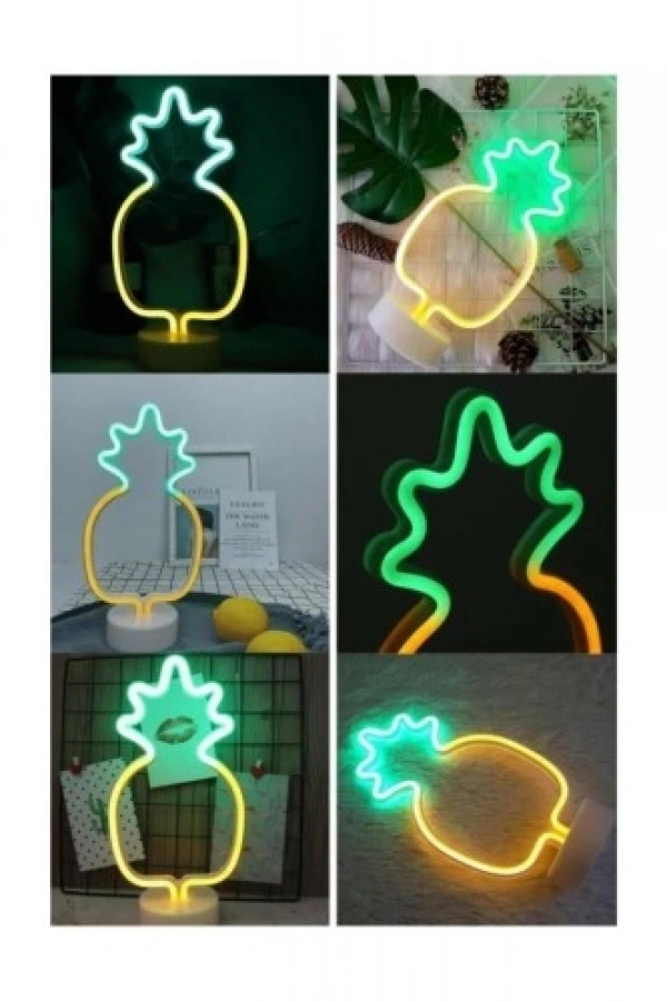 Ananas Neon Lamba