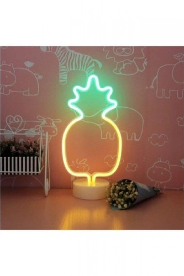 Ananas Neon Lamba