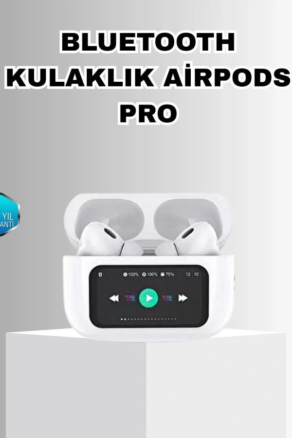 ANC Bluetooth Kulaklık – Dokunmatik, Powerbank Kutulu, Akıllı Sensörlü
