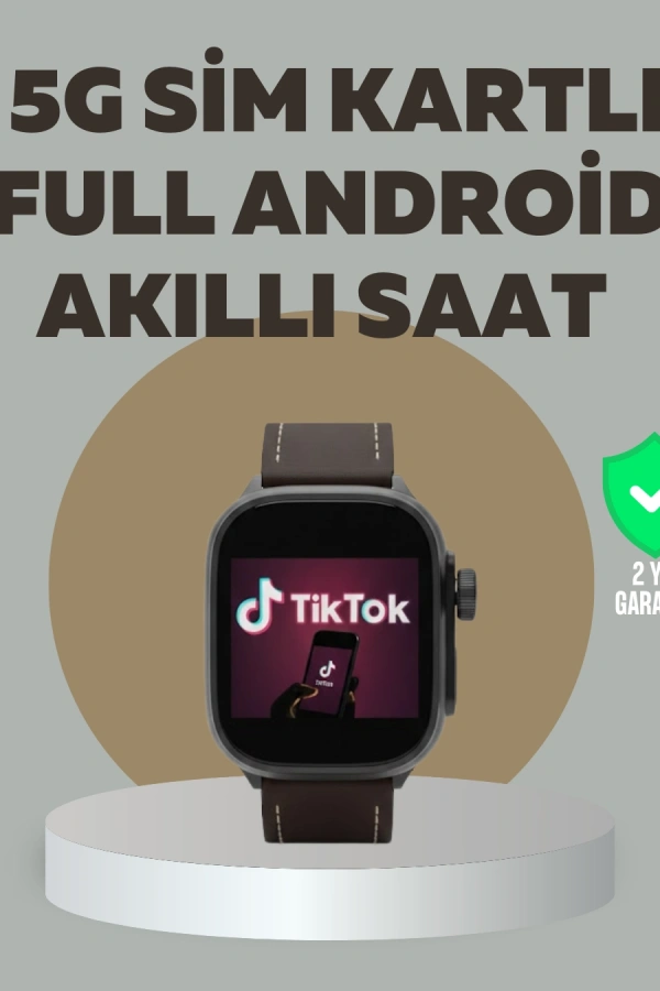 Android Akıllı Saat 5G Destekli Uygulama İndirme
