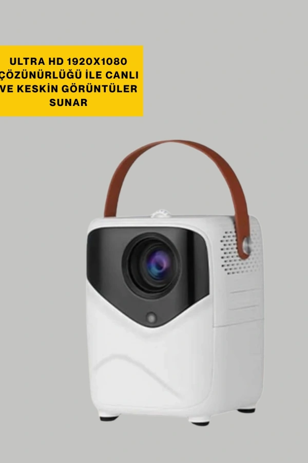 Android Sistemli Mini Projektör – Uygulama Destekli Akıllı Kullanım