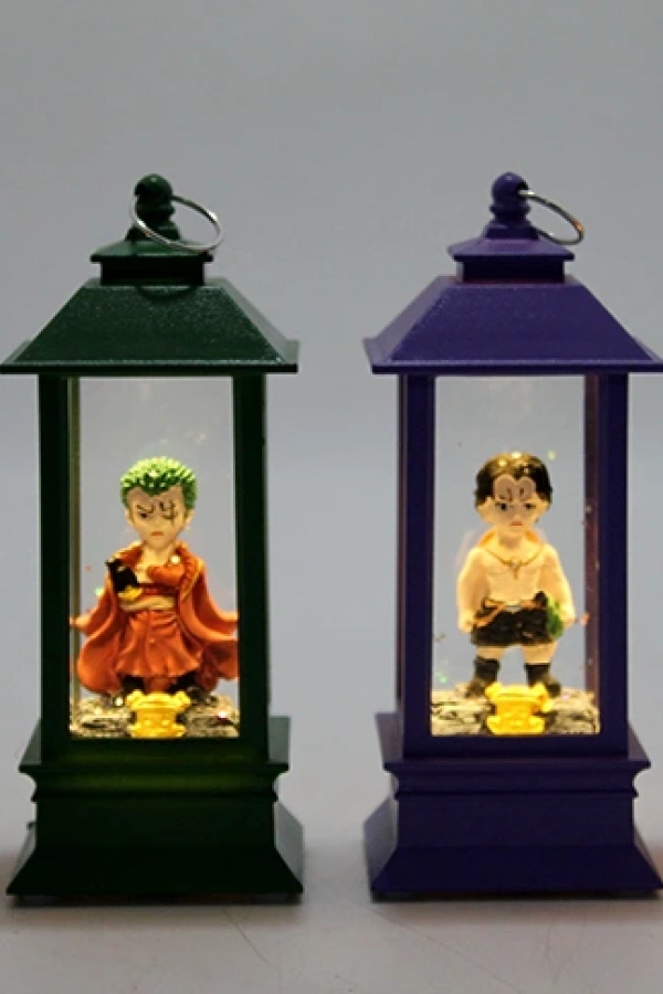 Anime One Piece Figürlü Işıklı Kar Küresi