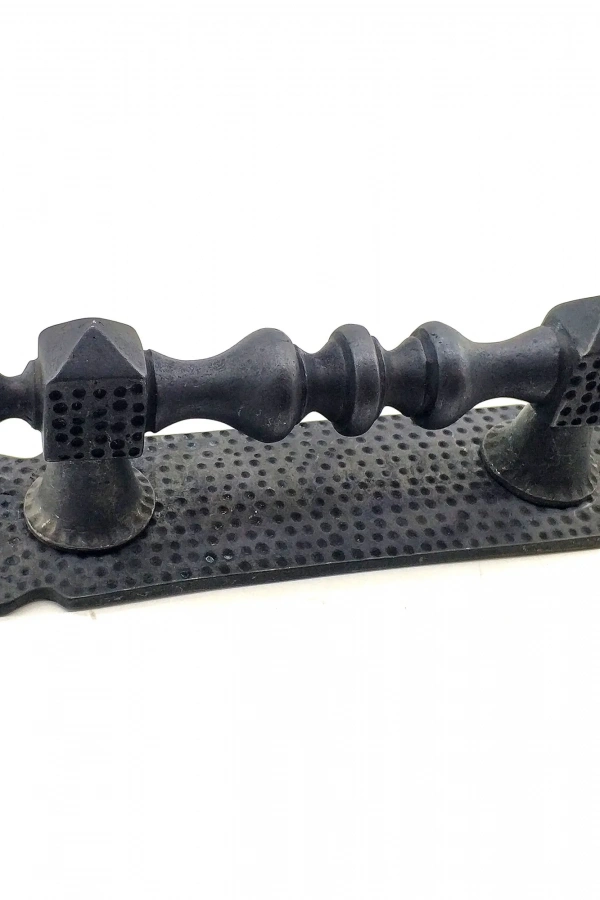 Antika Tarz Dekoratif Pirinç Ağır Kapı Çekme Kolu - 280x65 mm, Oksit