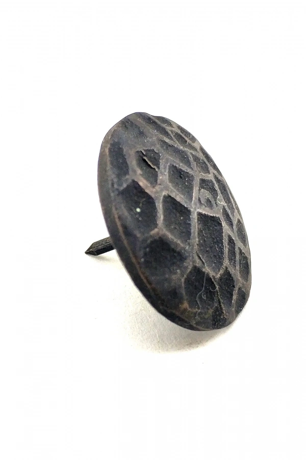 Antika Tarz Dekoratif Pirinç Desenli Kabara No4 - 35 mm, Oksit