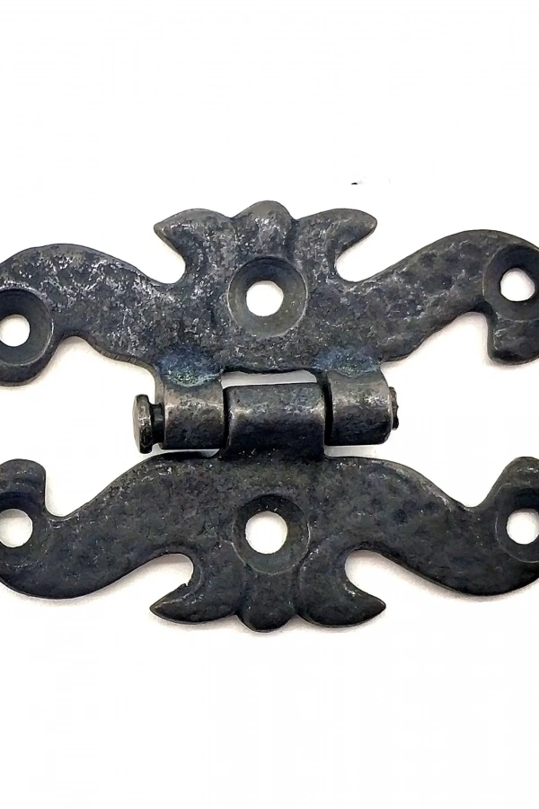 Antika Tarz Dekoratif Pirinç Kelebek Menteşe - Oksit