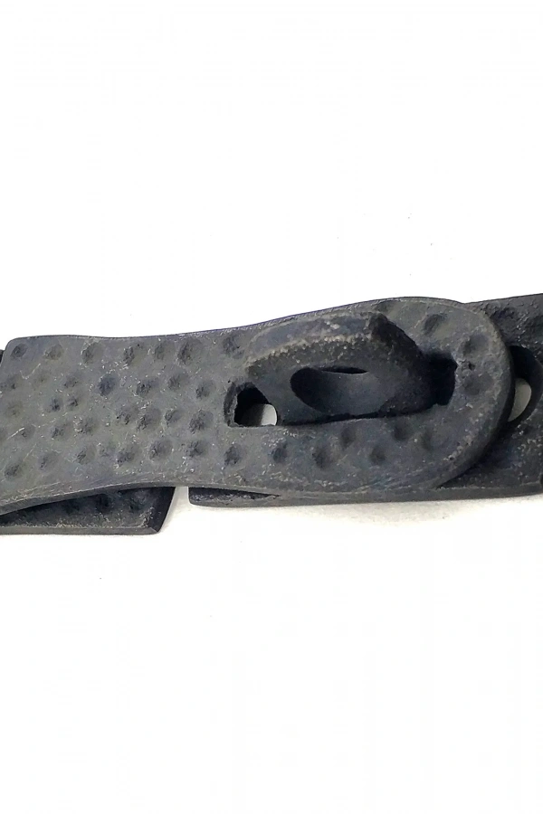 Antika Tarz Dekoratif Pirinç Sandık Askısı - 70x27 mm, Oksit